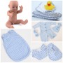 New Baby Brother Set with Early Moments Doll White Boy 