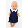 Dolls School Pinafore and Blouse Set