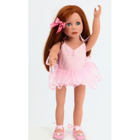 FRILLY LILY PRETTY PINK BALLET SHOES TO FIT OUR GENERATION DOLL 