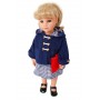 Navy Blue Fleece Duffle Coat