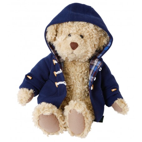 Navy Blue Fleece Duffle Coat