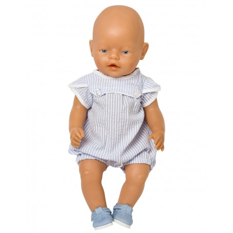 Stripy Vintage Style Romper