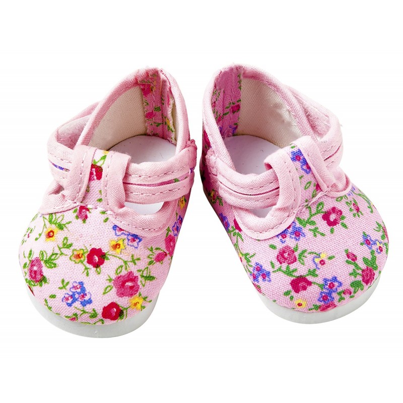 pink flower dolly doodle shoes