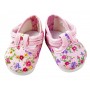 Pink Flower Dolly Doodle Shoes