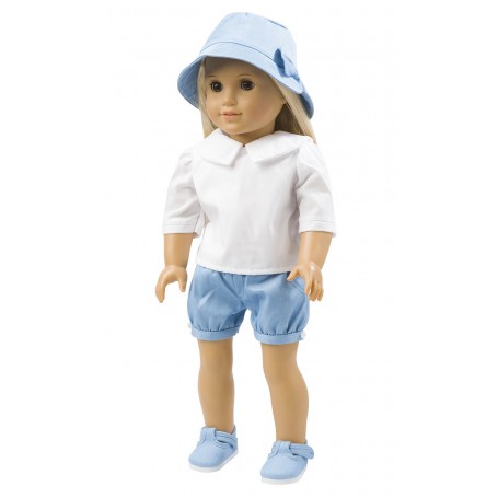 New Pale Blue Shorts