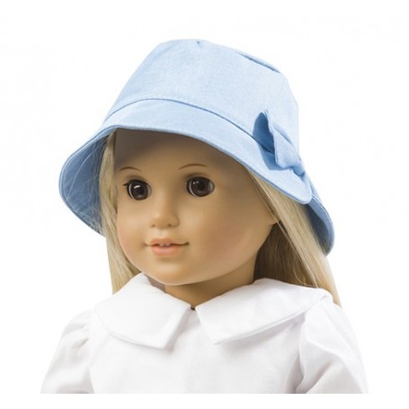 Blue Bow Hat