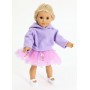 New Lilac Fleece Hoody