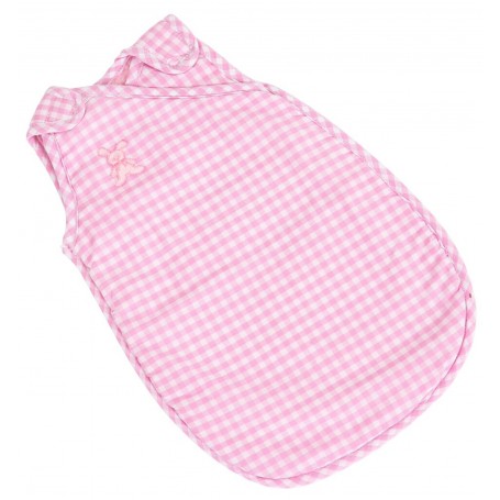 Pink Gingham Sleep Sac