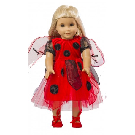 Dolls Ladybird Party Dress