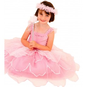 Princess Lilly Costume For Kids Size Small 4-6 - Native American Princess Dress With Headband