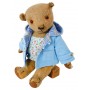 Pale Blue Fleece Duffle Coat