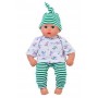 Green Stripy / Giraffe Leggings Set