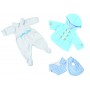 Blue Spotty Babygrow Set for Luvabeau Doll