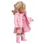 Pink Fleece Duffle Coat for Sasha