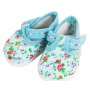 Blue FlowerShoes for A Girl for All Time 