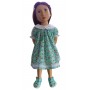 AGirl for All Time Blue Flower Dress and Shoe Set