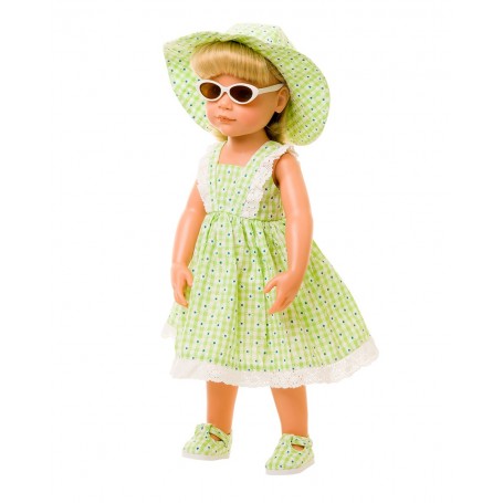 New ,Daisy Sundress and Hat Set