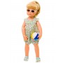 Turquoise Flower Romper Suit