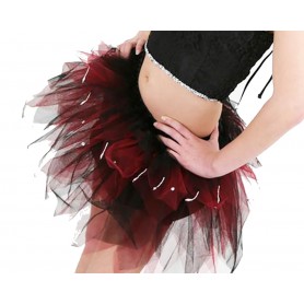 Black/Red Tutu Skirt