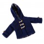 Navy Blue Fleece Duffle Coat