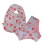 Luvabella Nappy and Bib Set Fairy Design