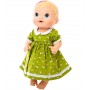 Green Balloon and Chick Dress for 13 inch Baby Alive Dolls