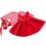 Luvabella Red Dress Shoes and Stripy Cardigan Set