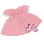Luvabella Hand Smocked Pink Party Dress Set 