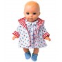 Newborn Luvabella Little Boats Dress , Carey , Reversible Jacket and Pale Blue Shoes Set