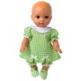 Newborn Luvabella  Daisy Bloomer and Shoes Set