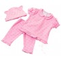 New .Three Piece Pink Kitten Set 