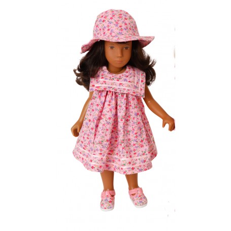 Pink Swing Flower Dress for Sasha