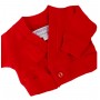 Sasha Red School Cardigan