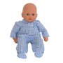 Blue Romper, Nappy and Booties Set for 12-14 inch Dolls