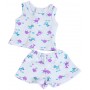 Giraffe Fabric Vest and Shorts