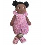 Pink Flower Sunsuit and Shoes Set for Rubens Barn Ecobuds Doll