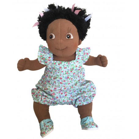 Blue Flower Romper and Matching Shoes For Rubens Barn Kids.
