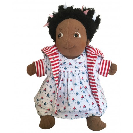 Reversible Little Baots Jacket for Rubens Barn Kids Doll