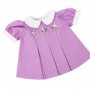 Dinkum Doll Lilac Spotty Dress