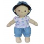 Dinkum Doll Pale Blue Shorts Hat and T Shirt Set