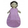 Dinkum Doll Pink Gingham Sleep Sac