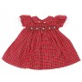 Dinkum Doll Red Hand Smocked Dress