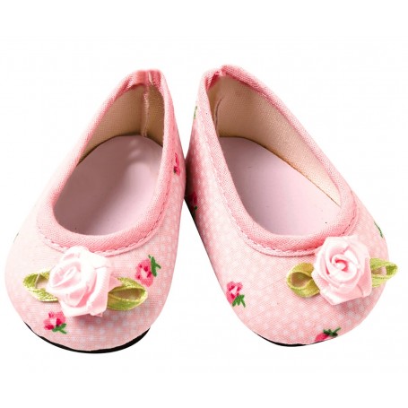 Rosebud Flat Pumps