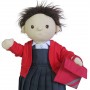 Red Dolls School Cardigan