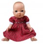 Red Hand Smocked Dress
