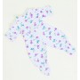 New Giraffe Fabric Babygrow