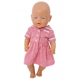 Slight Seconds Red Dolls Summer School Dress Medium