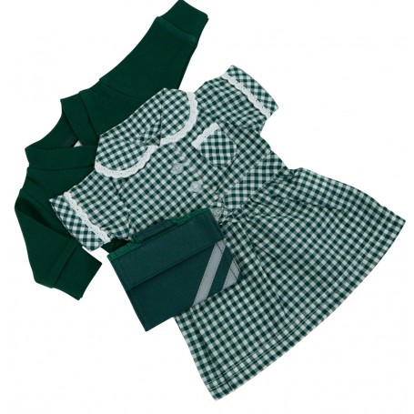Green Summer School Uniform Set for Our Generation Doll