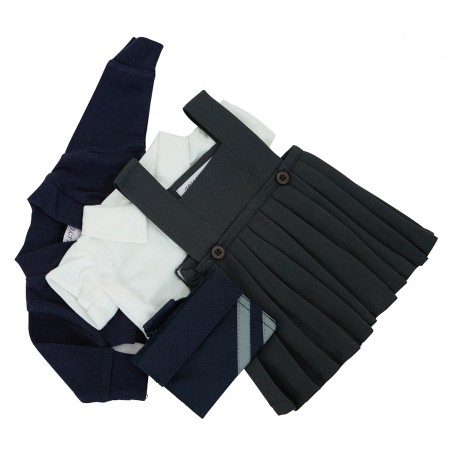 Navy Winter School Uniform for 43cm Baby Born Doll