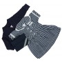 Navy Summer School Uniform Set for 38 cm Miniland Doll